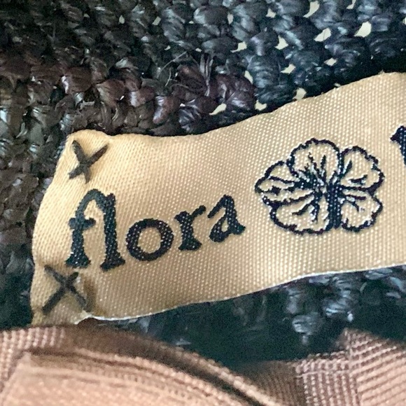Flora Bella crochet raffia hat main image 6